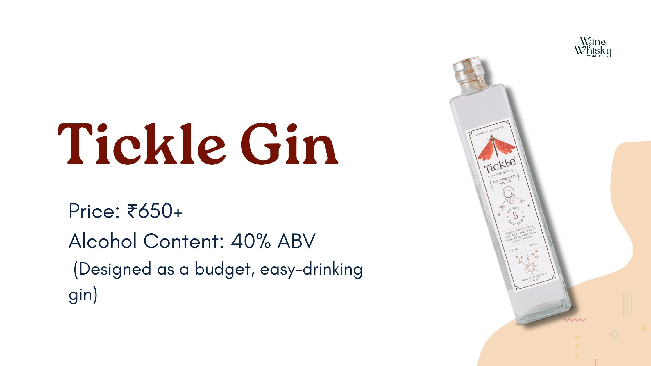 Tickle Gin under 2000